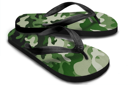 Army Style Sandalen